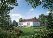 Visualisierung Ebenerdig Wohnen im Pulheim - massiv und schl�sselfertig!