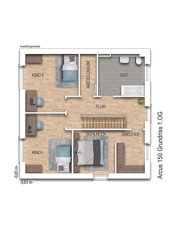 Obergeschoss Einfamilienhaus H�ckeswagen