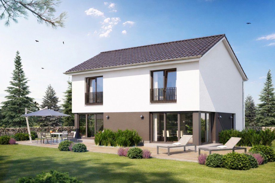 Visualisierung Einfamilienhaus Kamen