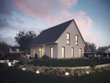 Visualisierung Putzfassade Ein massives Traumhaus in Traumlage!