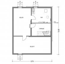 Kellergeschoss Ihr Neubau mit Keller und Grundst�ck in Windeck-Dattenfeld!