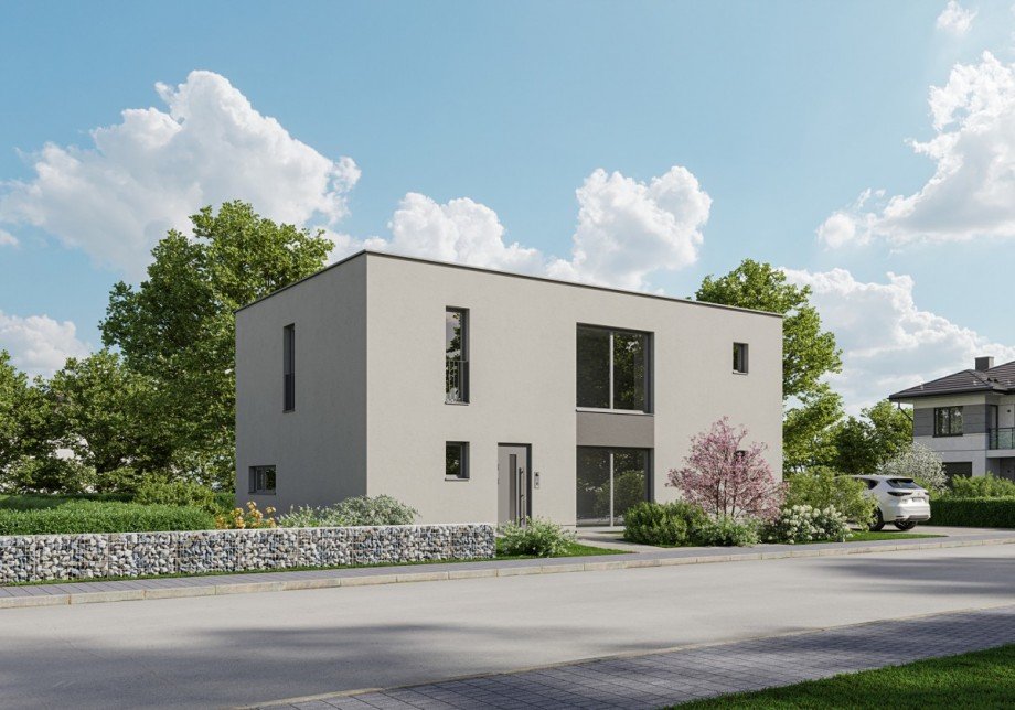 Visualisierung Einfamilienhaus Weyhausen