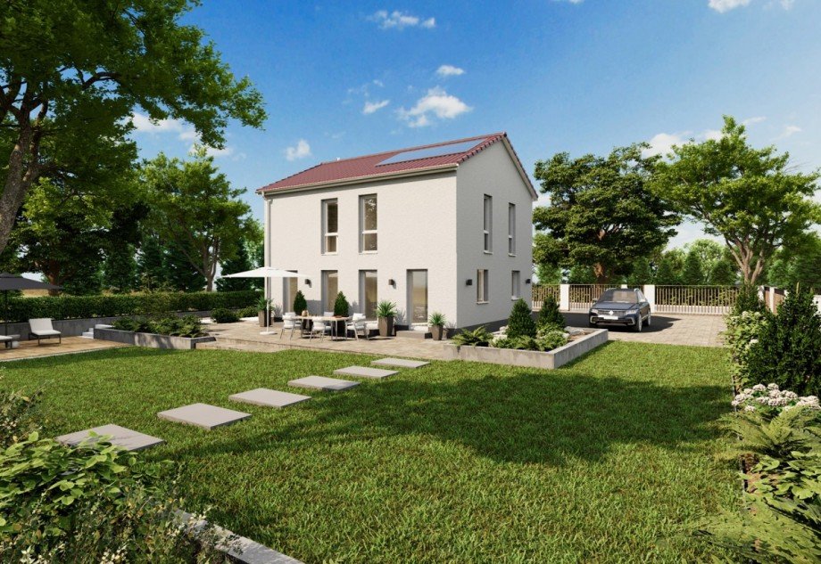 Visualisierung Einfamilienhaus Wolfsburg