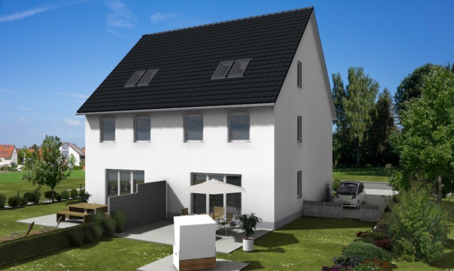Visualisierung Garten Einfamilienhaus K�ln / Libur