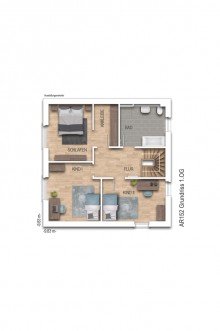 Obergeschoss Moderne Stadtvilla in Top-Lage in Menden!